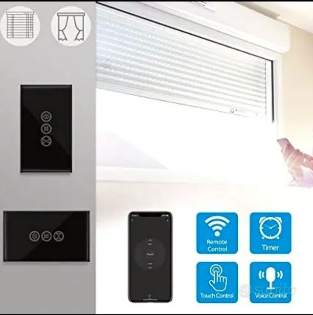 Interruttore tapparelle e tende