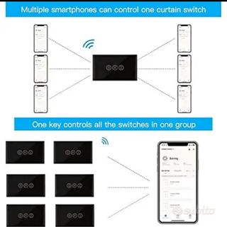 Interruttore tapparelle e tende