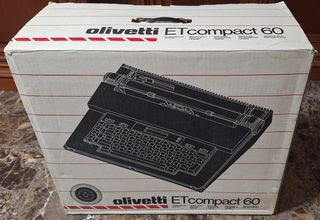 Máquina escribir electrónica Olivetti ETCompact60