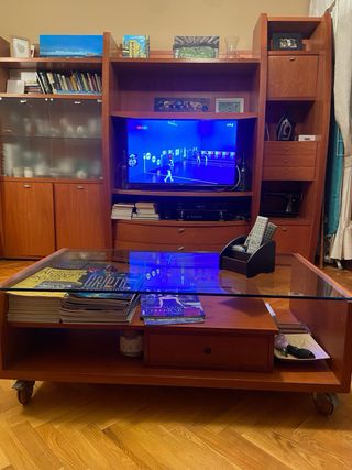 Conjunto mueble tv y mesa