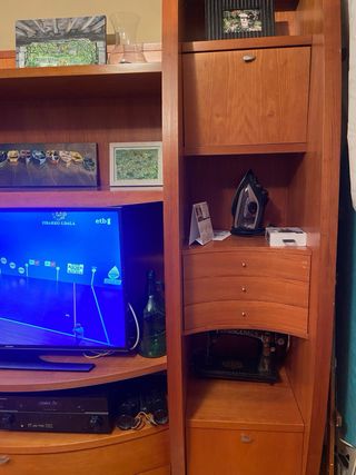 Conjunto mueble tv y mesa