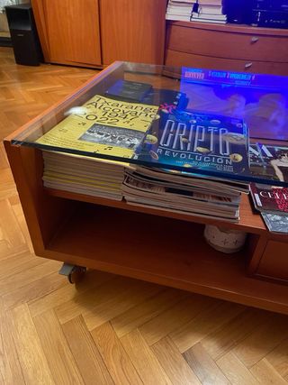 Conjunto mueble tv y mesa