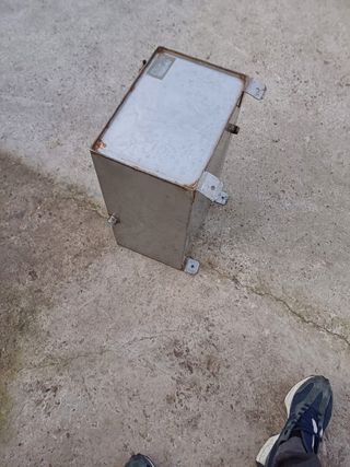 Deposito  de acero inoxidable