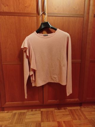 Jersey manga larga Bershka mujer talla S.