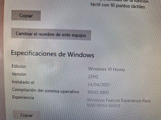 Ordenador HP all in one
