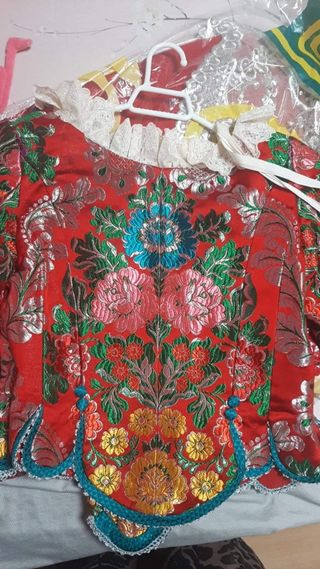 Corpiño fallera, 2 palas intercambiables