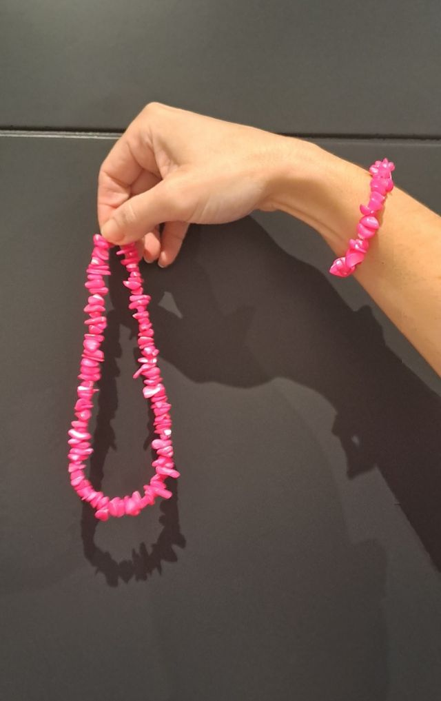 Conjunto pulsera y gargantilla