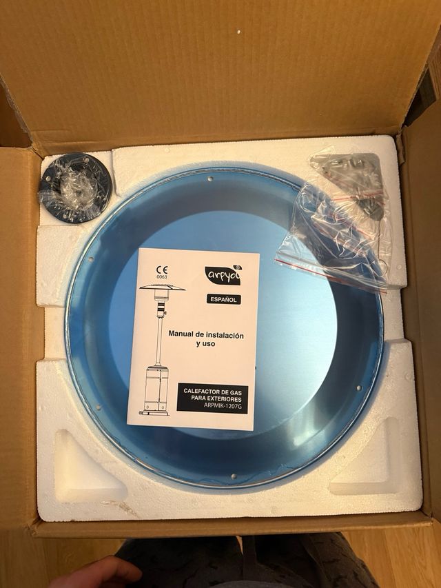 ESTUFA CALEFACTOR DE GAS PARA EXTERIOR