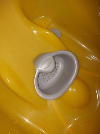 Bañera bebés plegable Jané 0-12 m color amarillo