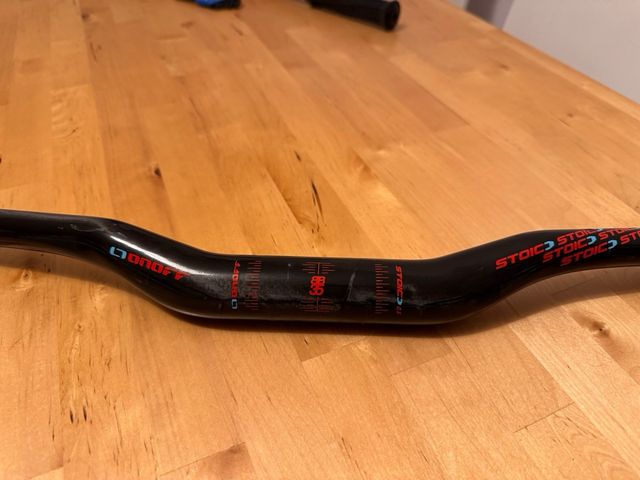 Manillar carbono on off  stoic 750mm rise 25mm