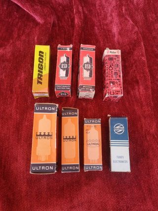 Válvulas Antiguas Radio