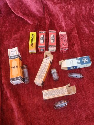 Válvulas Antiguas Radio