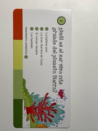 Juego de preguntas para reflexionar y aprender.