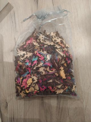 Puzzle de madera. Zorro.