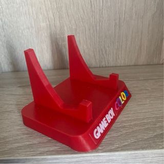 Soporte Game Boy Color en Rojo