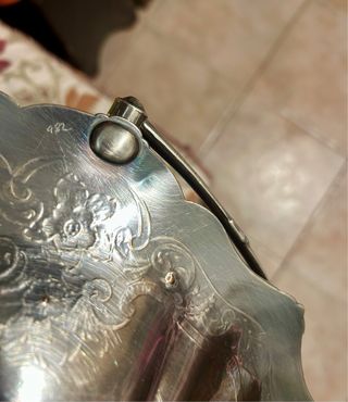 Cestino centrotavola argento Sheffield