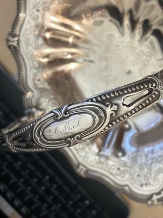 Cestino centrotavola argento Sheffield