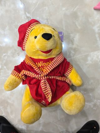 Peluche Winnie the Pooh con vestaglia