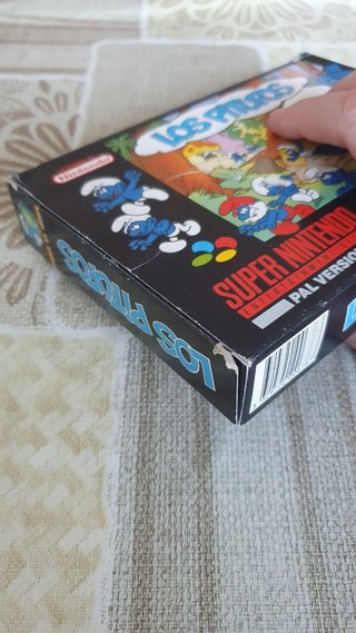 Juego Los Pitufos Super Nintendo PAL