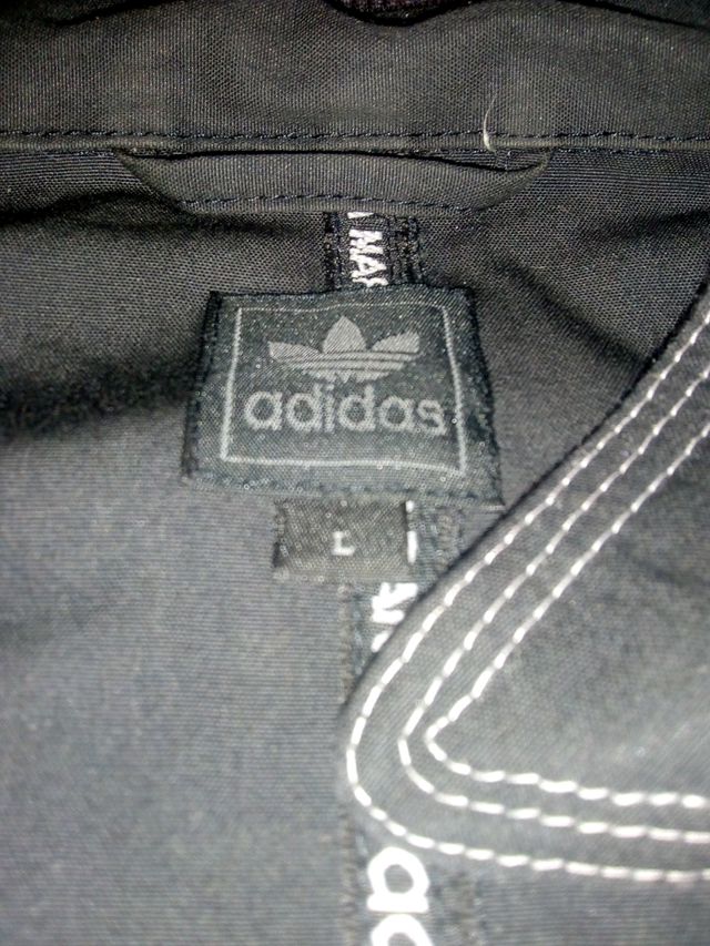 GABARDINA ADIDAS NEGRA TALLA L