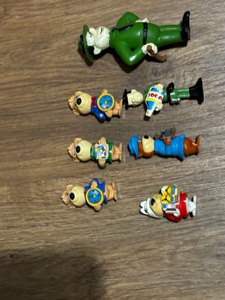 Lote 6 figuras Oso Yogui