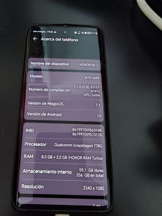 Honor 50  256gb 8Ram