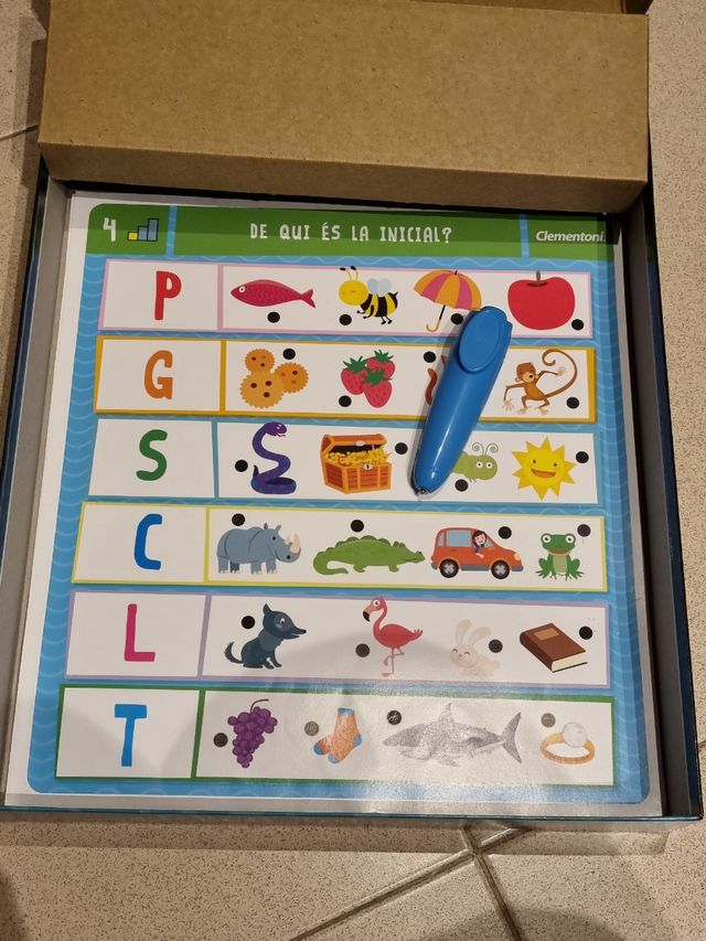 Juego de aprendizaje El boli interactiu