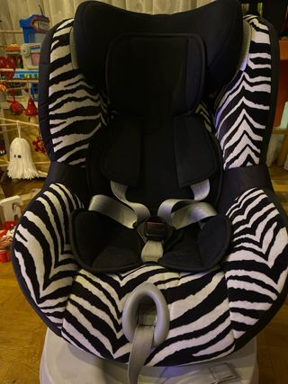Silla britax romer dualfix smart zebra