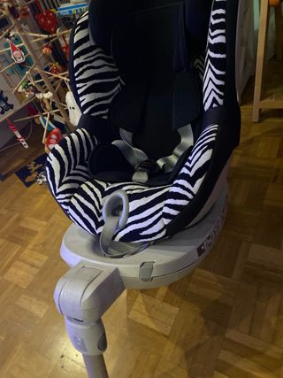 Silla britax romer dualfix smart zebra