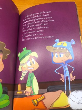La pandilla de la ardilla. Una noche en el cole