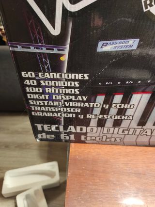 Teclado electrónico LA VOZ