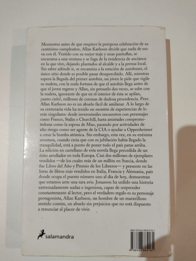 El abuelo que saltó por la ventana y se largó (Spanish Edition)