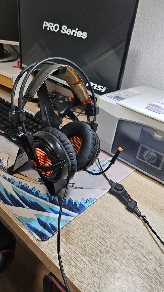 CASCOS AURICULARES SADES A6