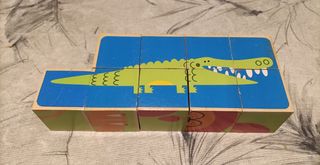 Rompecabezas madera animales