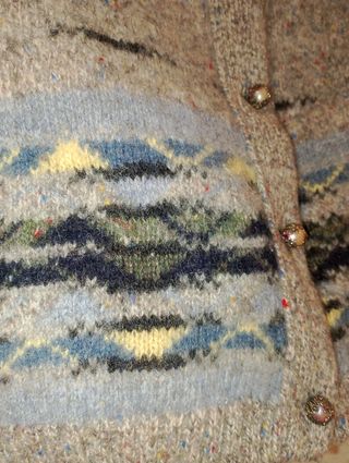 Chaleco PURA LANA VIRGEN VINTAGE t.44