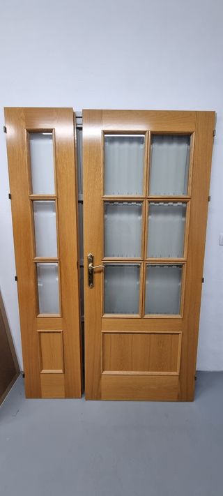 Puertas de madera.
