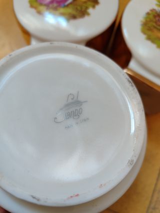 Conjunto de tocador de porcelana