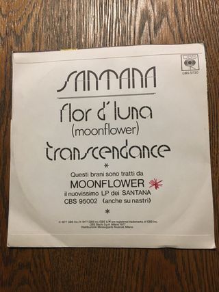 Vinile Santana Moonflower