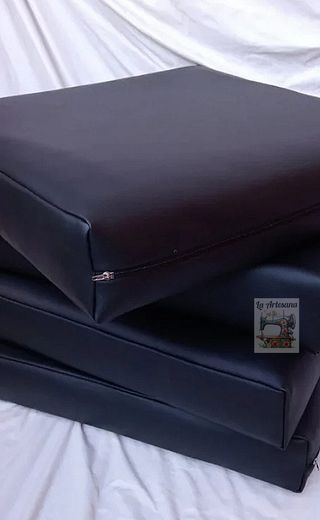 Cojines polipiel/náutico exterior, pvc... A MEDIDA