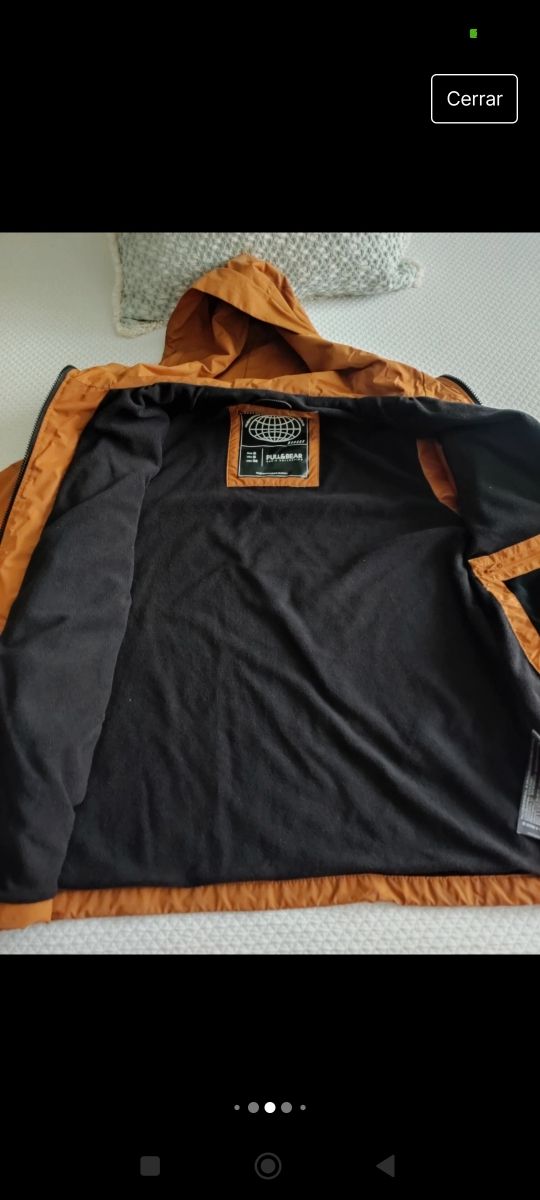 Chaqueta chubasquero chico