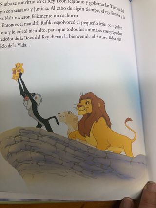 El Rey León: Disney cuentos de oro