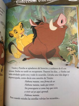 El Rey León: Disney cuentos de oro