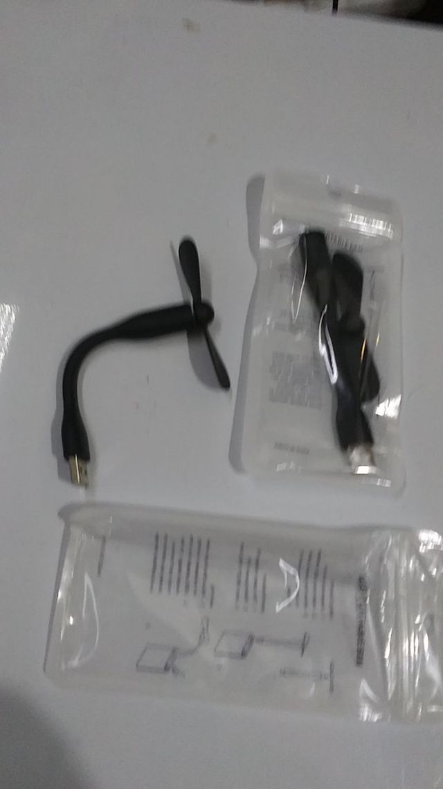 Lote de 10 ventiladores USB con brazo flexible