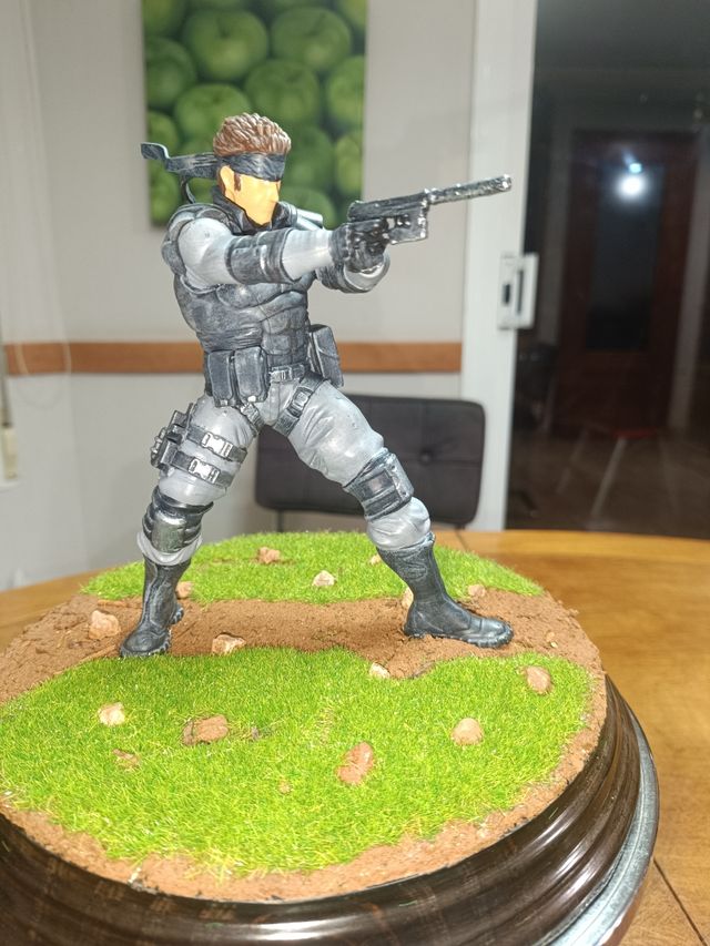 Impresión 3d metal gear solid snake
