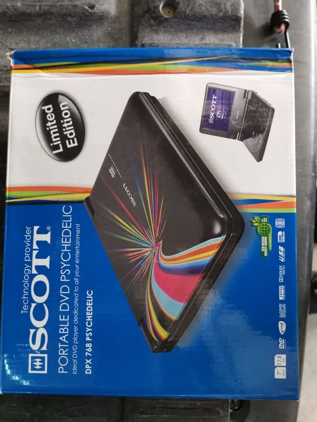 Reproductor portátil DVD para coche