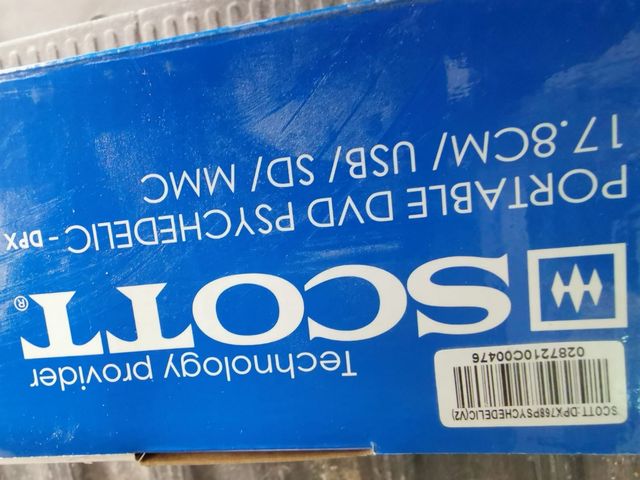 Reproductor portátil DVD para coche