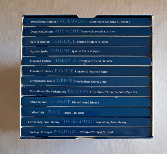 Sets Moedas 12 Primeiros Países a Aderir a Moeda €