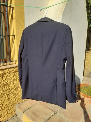 Chaqueta americana azul marino niño