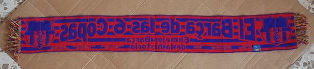 Bufanda FC Barcelona de las 6 Copas