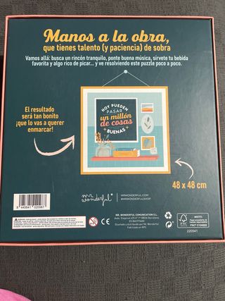 Puzzle mr wonderful perfecto estado